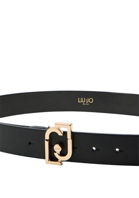 Cintura con fibbia logo NERA Liu Jo | AF5238E007722222